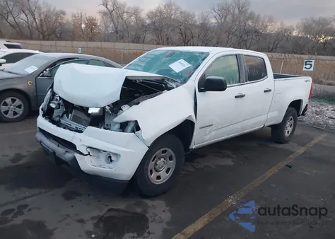 2020 Chevrolet Colorado 4Wd Long Box Wt z USA, uszkodzony, nr VIN 1GCGTBENXL1161332